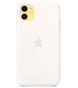 Чехол Apple iPhone 11 Silicone Case White (MWVX2)