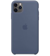 Чехол Apple iPhone 11 Pro Max Silicone Case Alaskan Blue (MX032)