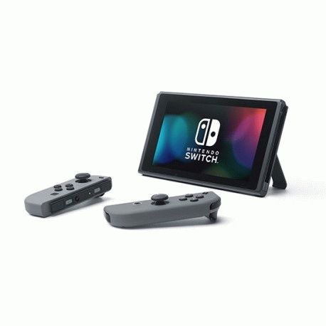 Nintendo Switch with Gray Joy-Con (Обновлённая версия) HAC-001(-01) 