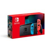 Nintendo Switch with Neon Red and Neon Blue Joy-Con (Обновлённая версия) HAC-001(-01) 