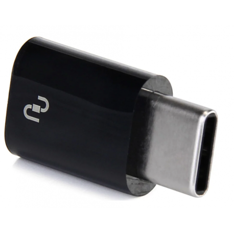 Переходник Xiaomi Micro USB to Type-C Converter Black