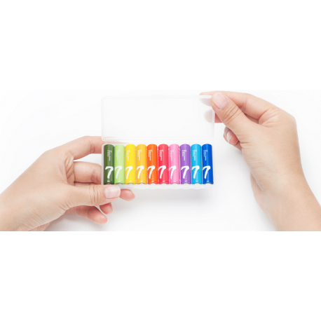 Набор батареек Xiaomi ZMI ZI7 Rainbow AAA Batteries (10 шт)
