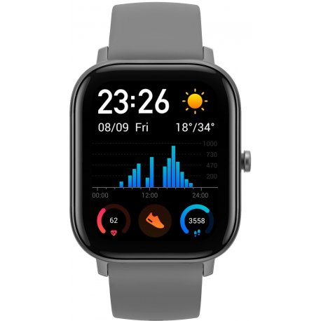 Смарт-часы Xiaomi Amazfit GTS Lava Gray