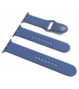 Спортивний ремінець Sport Band для Apple Watch 38/40mm S/M&M/L 3pcs Delft Blue