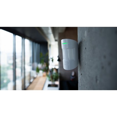 Датчик движения и разбития Ajax Combi Protect Wireless Motion Detector White