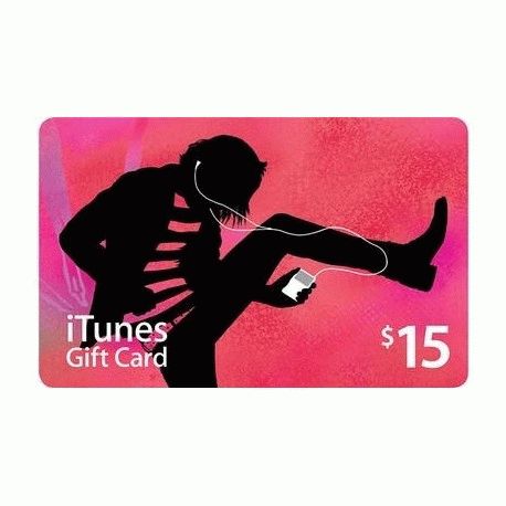 iTunes Gift Card 15$