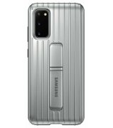 Чехол Protective Standing Cover для Samsung Galaxy S20 Silver (EF-RG980CSEGRU)
