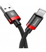 Кабель Baseus Cable Lightning USB 1.0м 2A Red/Black (CALKLF-B19)
