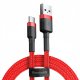 Кабель Baseus Cafule Cable USB for Type-C 3A 1M Red (CATKLF-B09)