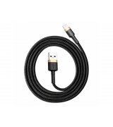 Кабель Baseus USB to Lightning Cable 2.4A (1m) Gold-Black (CALKLF-BV1)