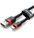 Кабель Baseus USB to Lightning Cable 1.5A (2m) Red-Black (CALKLF-C19)