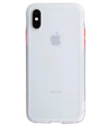 Чехол LikGus Tpu Case Matte для Apple iPhone XS Max White