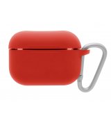 Чехол Silicone Case для Apple AirPods Pro with Carbine Red