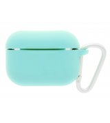 Чохол Silicone Case Ultra Slim для Apple AirPods Pro with Carbine Marine Green