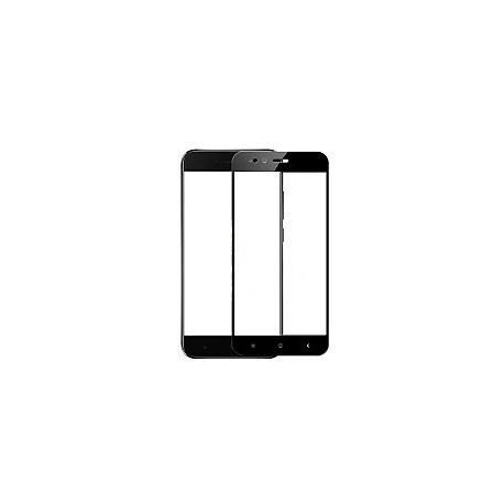 Защитное стекло 5,5" 2D для Xiaomi Mi A1 Black