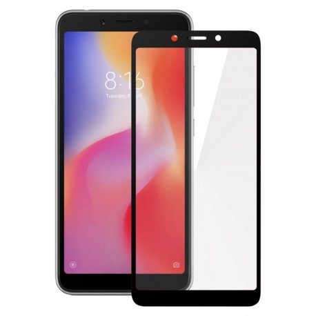 Защитное стекло 5,45" 3D для Xiaomi Redmi 6 Black