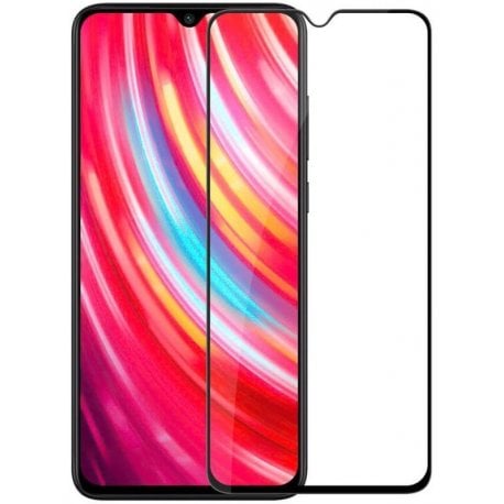 Защитное стекло 6,3" 5D для Xiaomi Redmi Note 8 Black