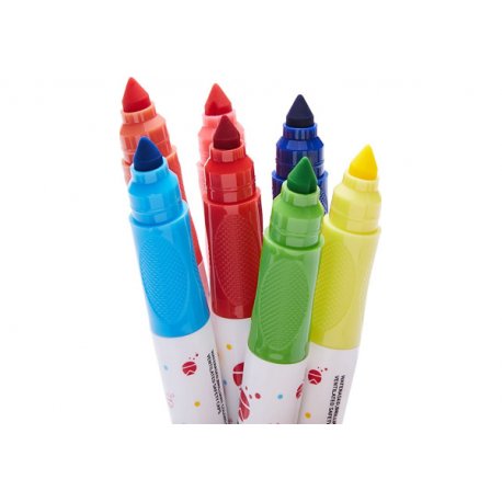 Фломастеры Xiaomi BravoKids Water Color Pen (24 цвета) (простые+водные)