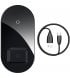 Беспроводное зарядное устройство Baseus Simple 2in1 Wireless Charger 18W Max For Phones + Pods Black (WXJK-01)