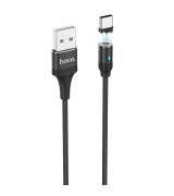 Кабель Hoco U76 Fresh Magnetic USB-Type-C 1.2m Black