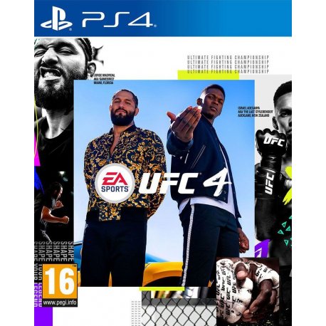 Игра UFC 4 (PS4, Русские субтитры)