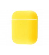Чехол Ultra Slim Silicone для Apple AirPods 1/2 Lemon Yellow