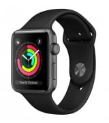 Apple Watch Series 3 38mm (GPS) Space Gray Aluminum Case with Black Sport Band (MTF02FS/A)