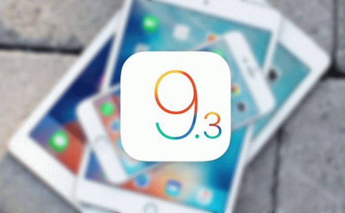 iOS 9.3