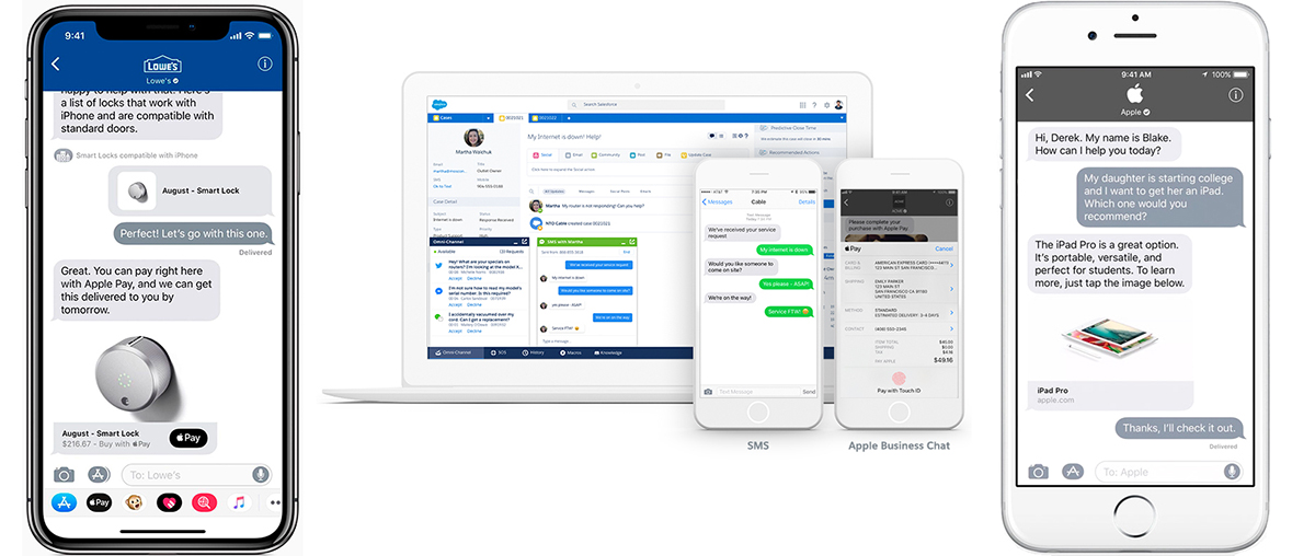 iOS 11.3 Business Chat