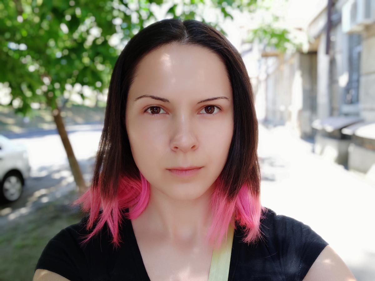 Mi 8 селфи размытие