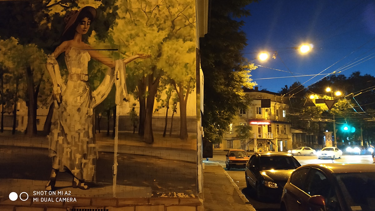 Mi A2 ночь