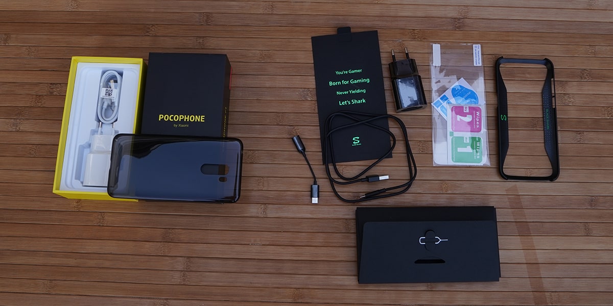 F1 vs Shark комплектация