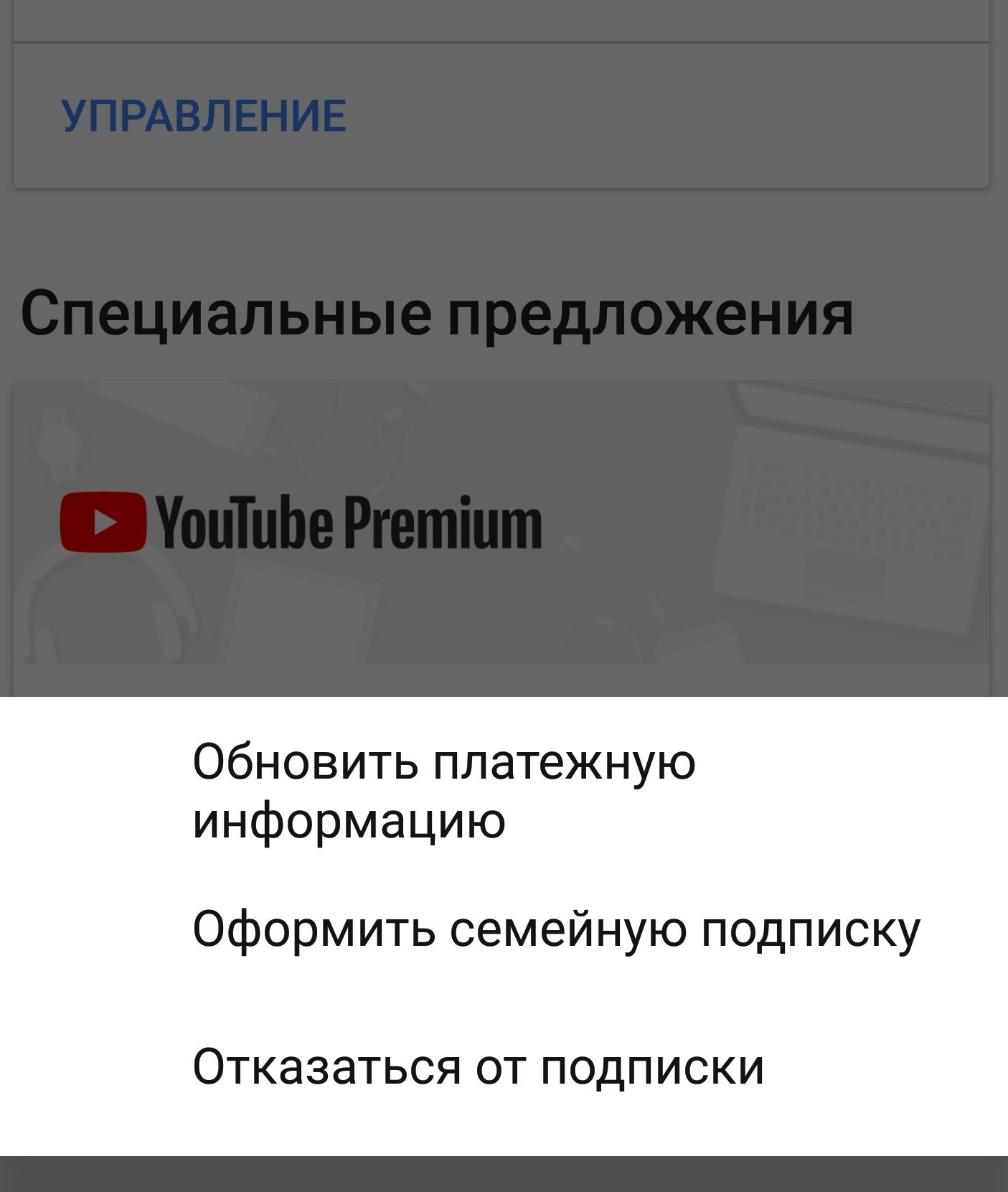   YouTube Premium    