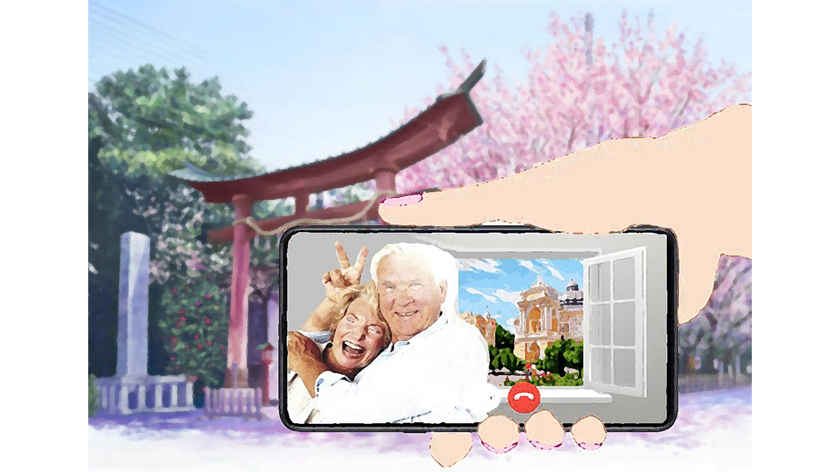 Первый набросок идеи мурала "Телепорт"