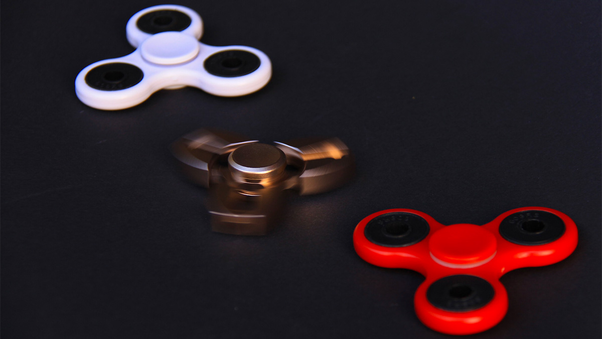 Fidget Spinner в трех цветах