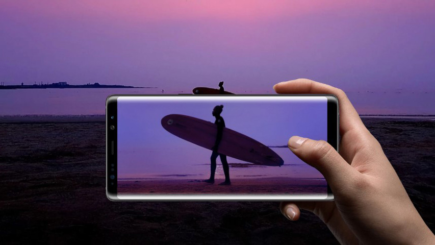 Galaxy Note 8 экран