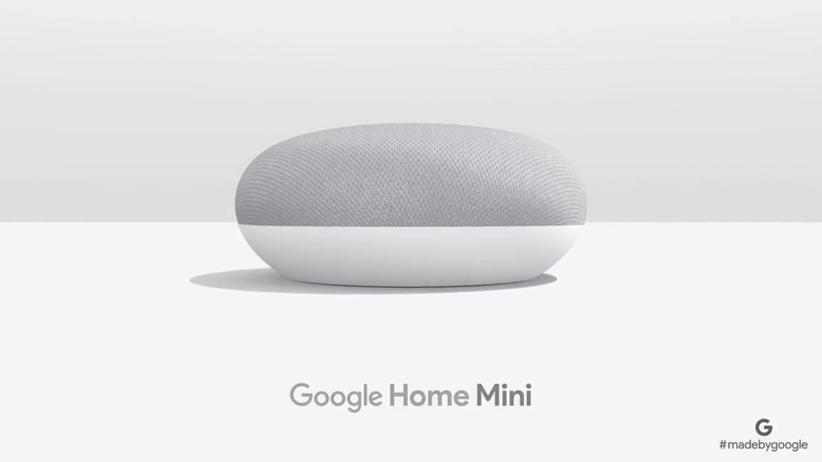 Умная колонка Google HOME Mini