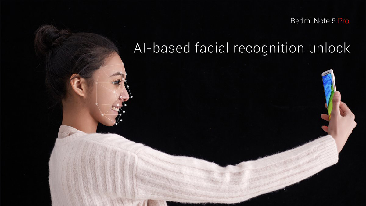 Xiaomi Redmi Note 5 сканер лица