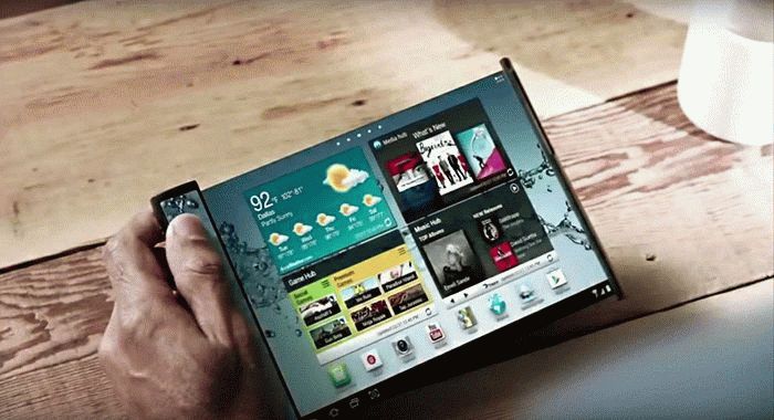 Подробнее: патент Samsung: складной экран Патент Samsung: складной экран