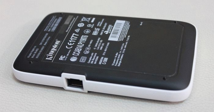 Wi-Fi ридер Kingston MobileLite вид сбоку