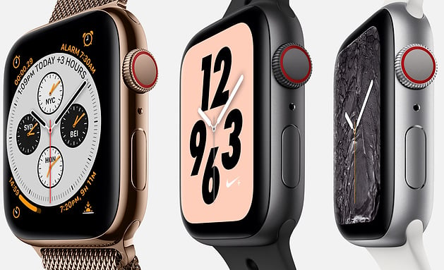 colors of the apple watch series 4